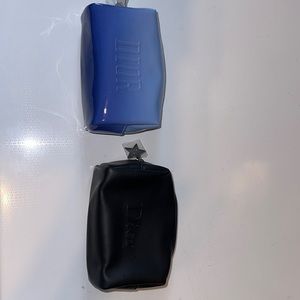 Christian Dior promotional makeup bags.